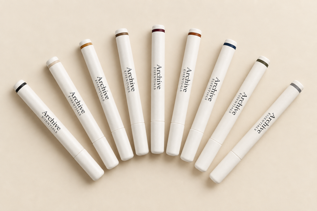 The Archive Palette | Bespoke Leather Touch-Up Pens